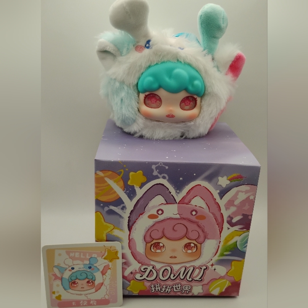 Domi PinPin World Plush Keychain Pouch - Picture 1 of 6